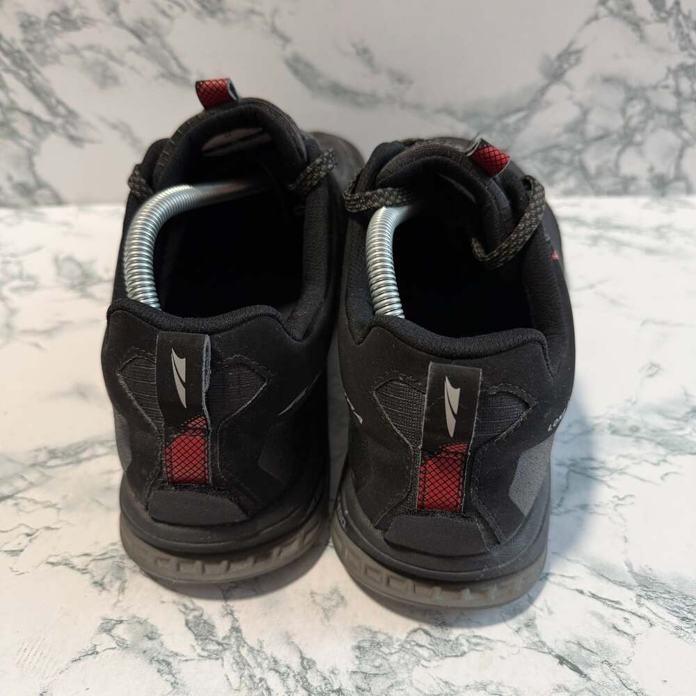 Altra Men 10 Lone Peak 5 Shoe Trail Running Sneaker Black Athletic Activewear - Picture 4 of 8
